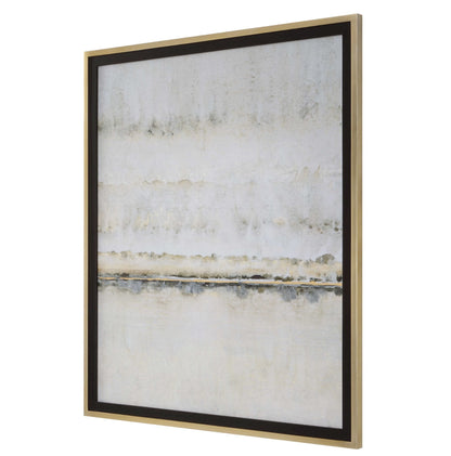 Estampe encadrée « Horizon doré »