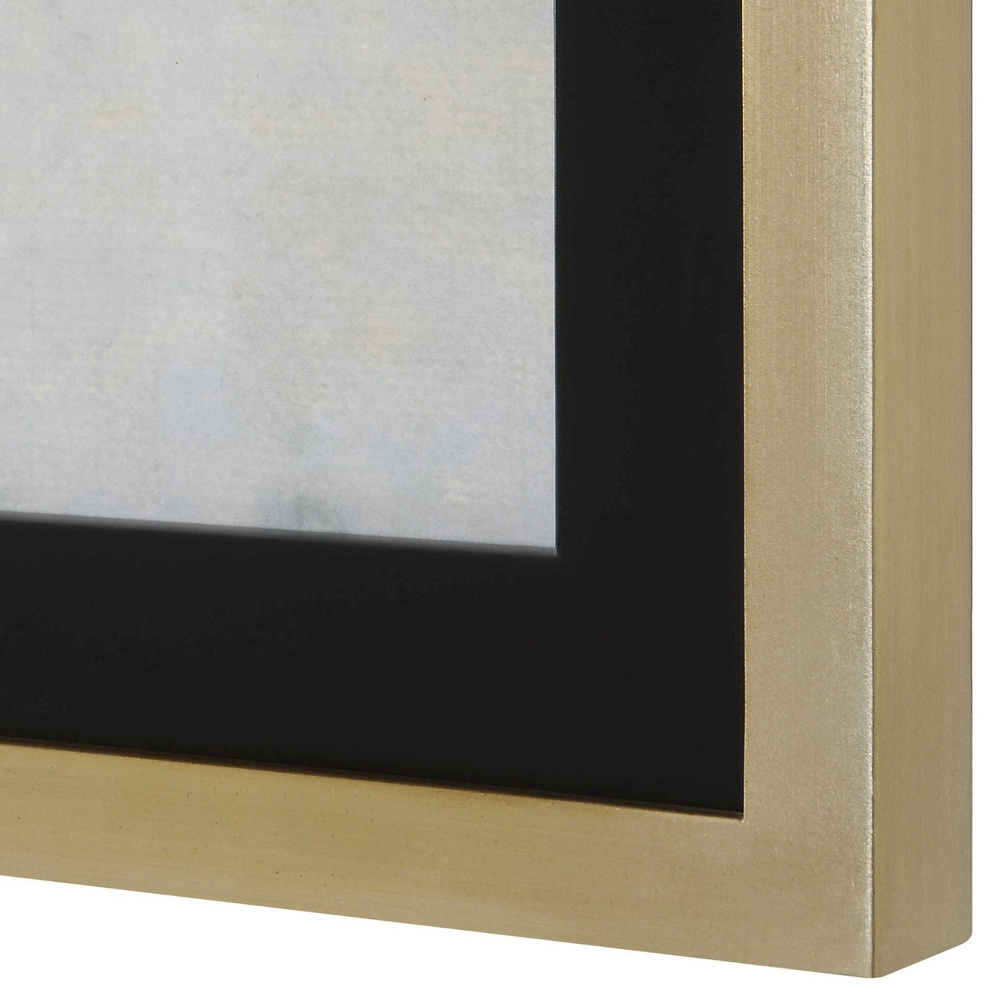 Estampe encadrée « Horizon doré »