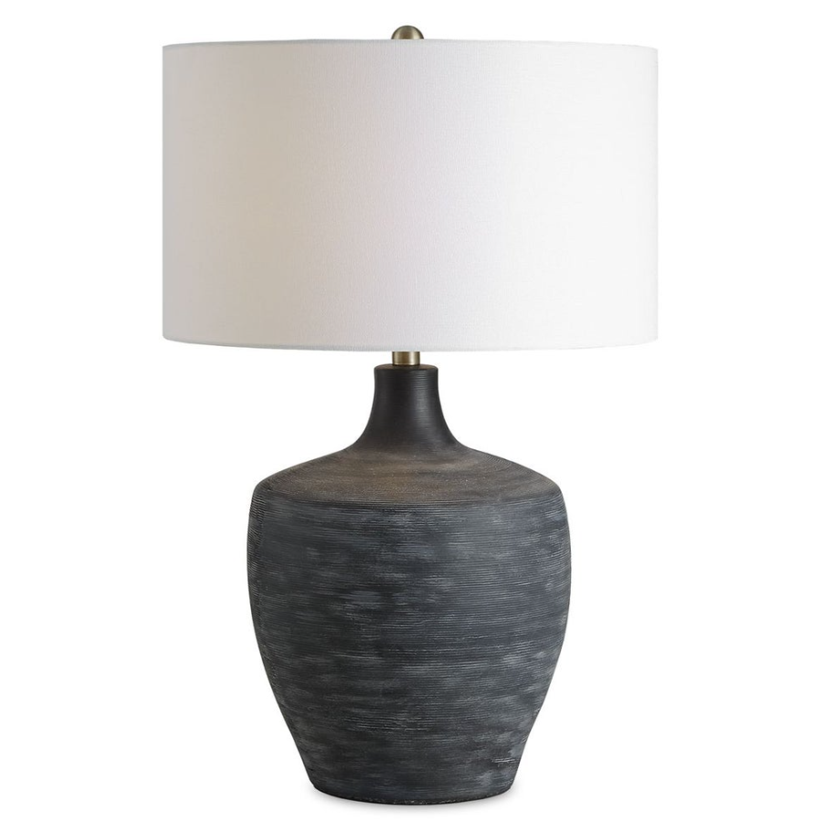 Lampe de table en graphite