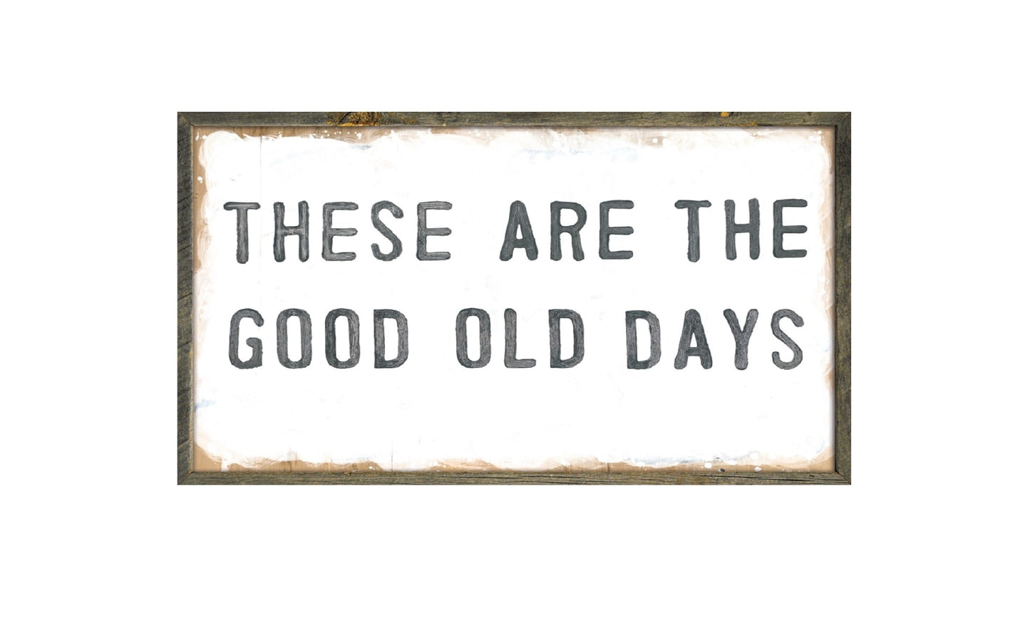 Décoration murale « Le bon vieux temps »