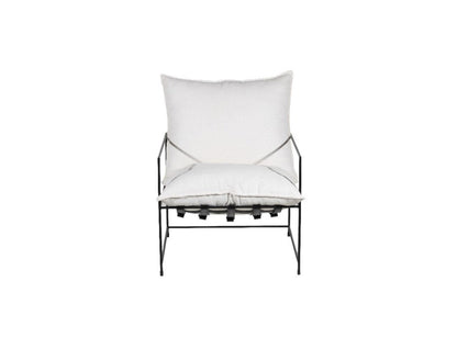 Fauteuil d'appoint en cuir Hagen