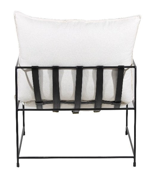 Fauteuil d'appoint en cuir Hagen