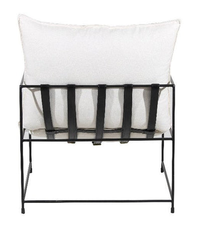 Fauteuil d'appoint en cuir Hagen