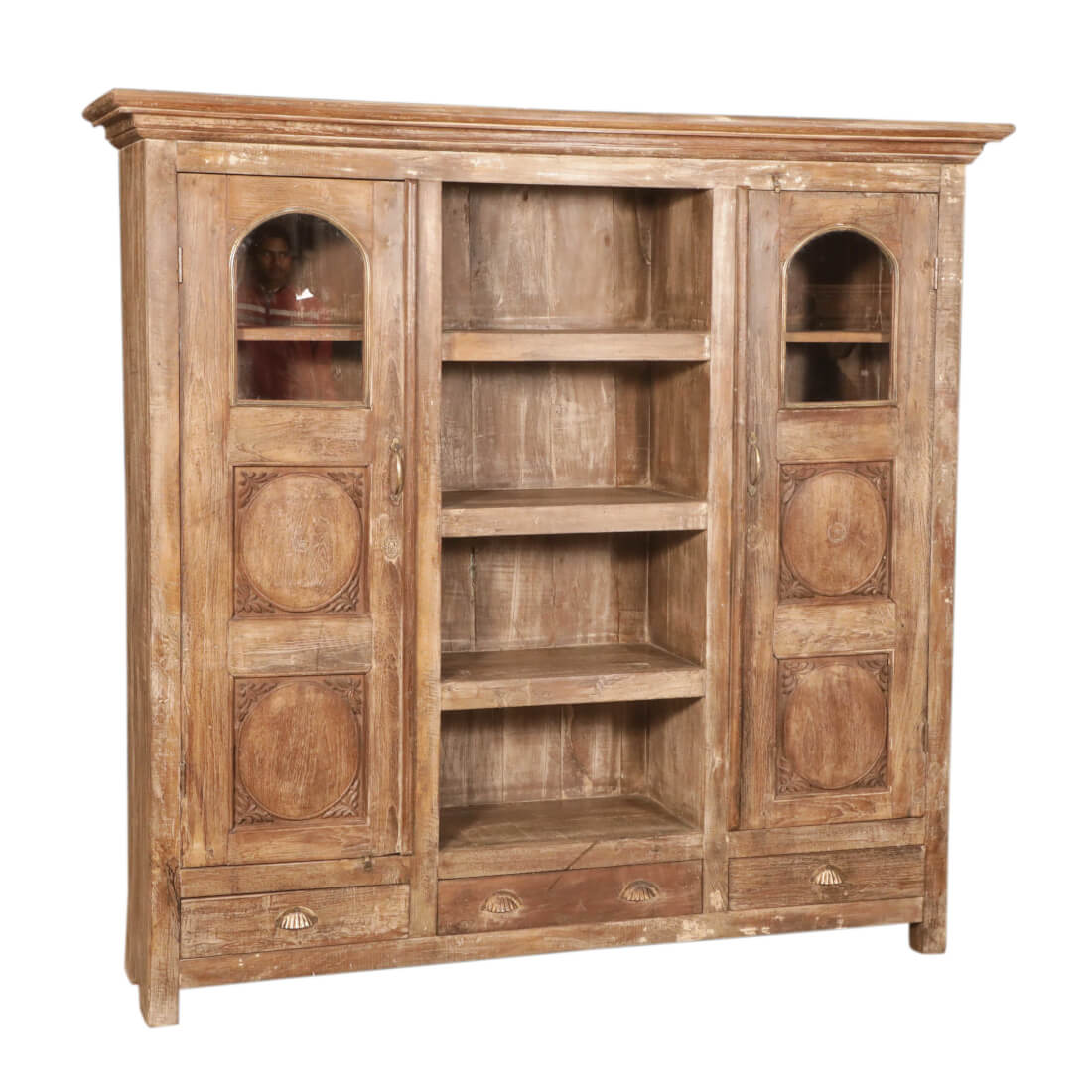 Étagère à livres artisanale