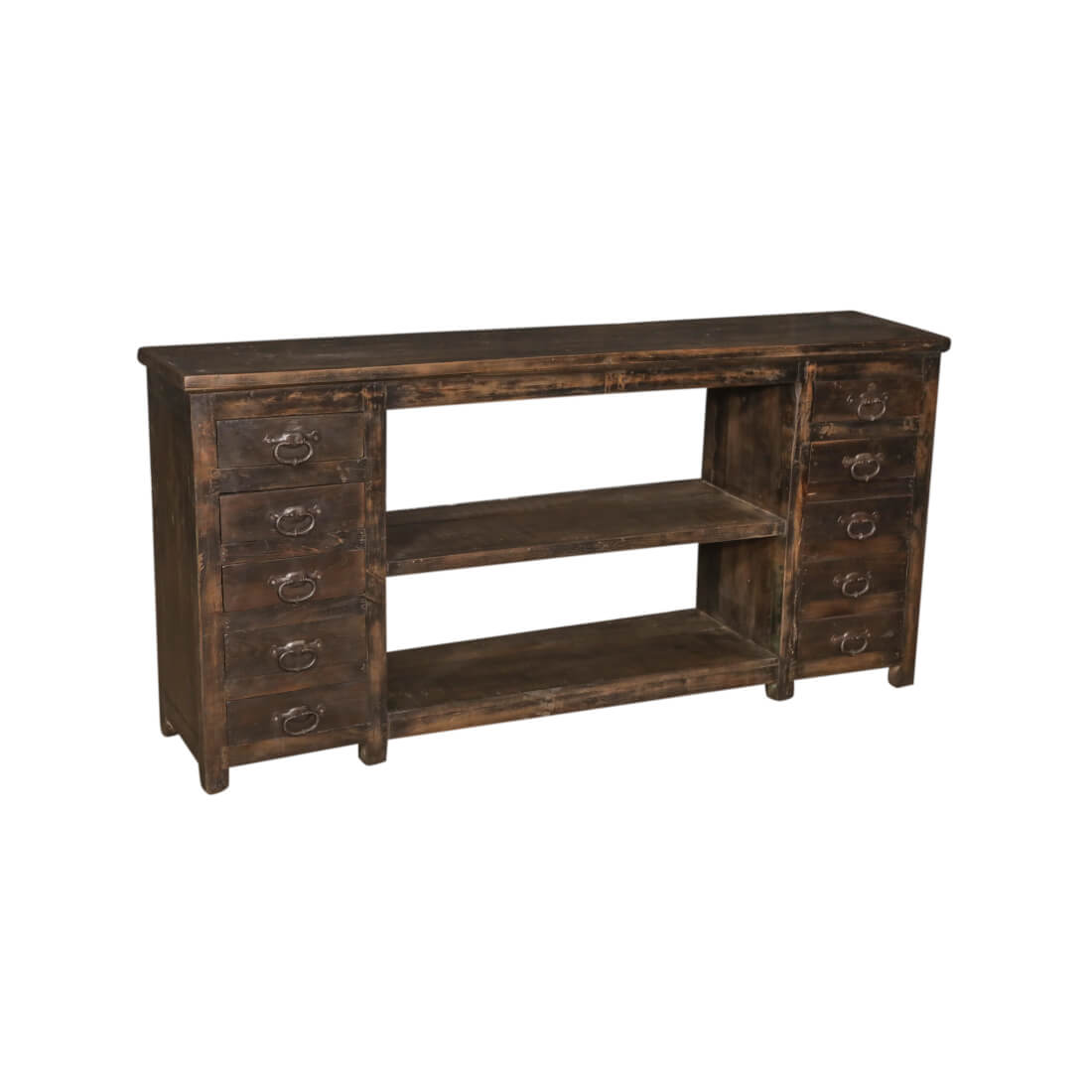 Meuble multimédia artisanal