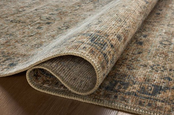 Tapis Heritage couleur sauge/marine