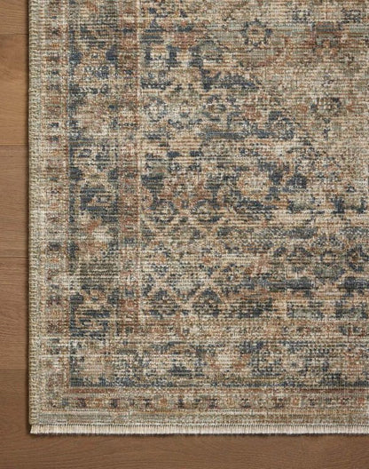 Tapis Heritage couleur sauge/marine