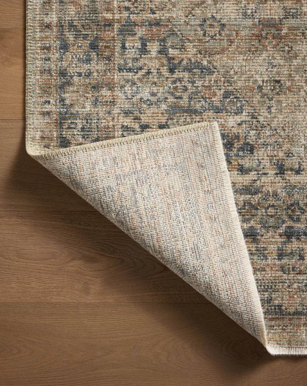 Tapis Heritage couleur sauge/marine