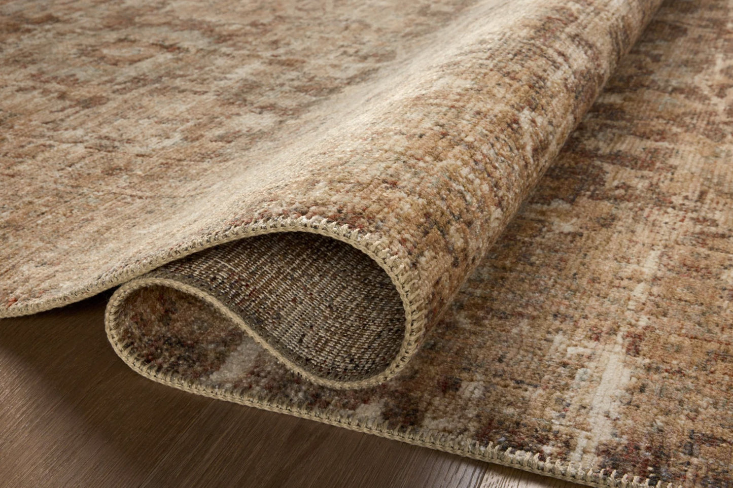 Tapis Heritage couleur écorce/multicolore