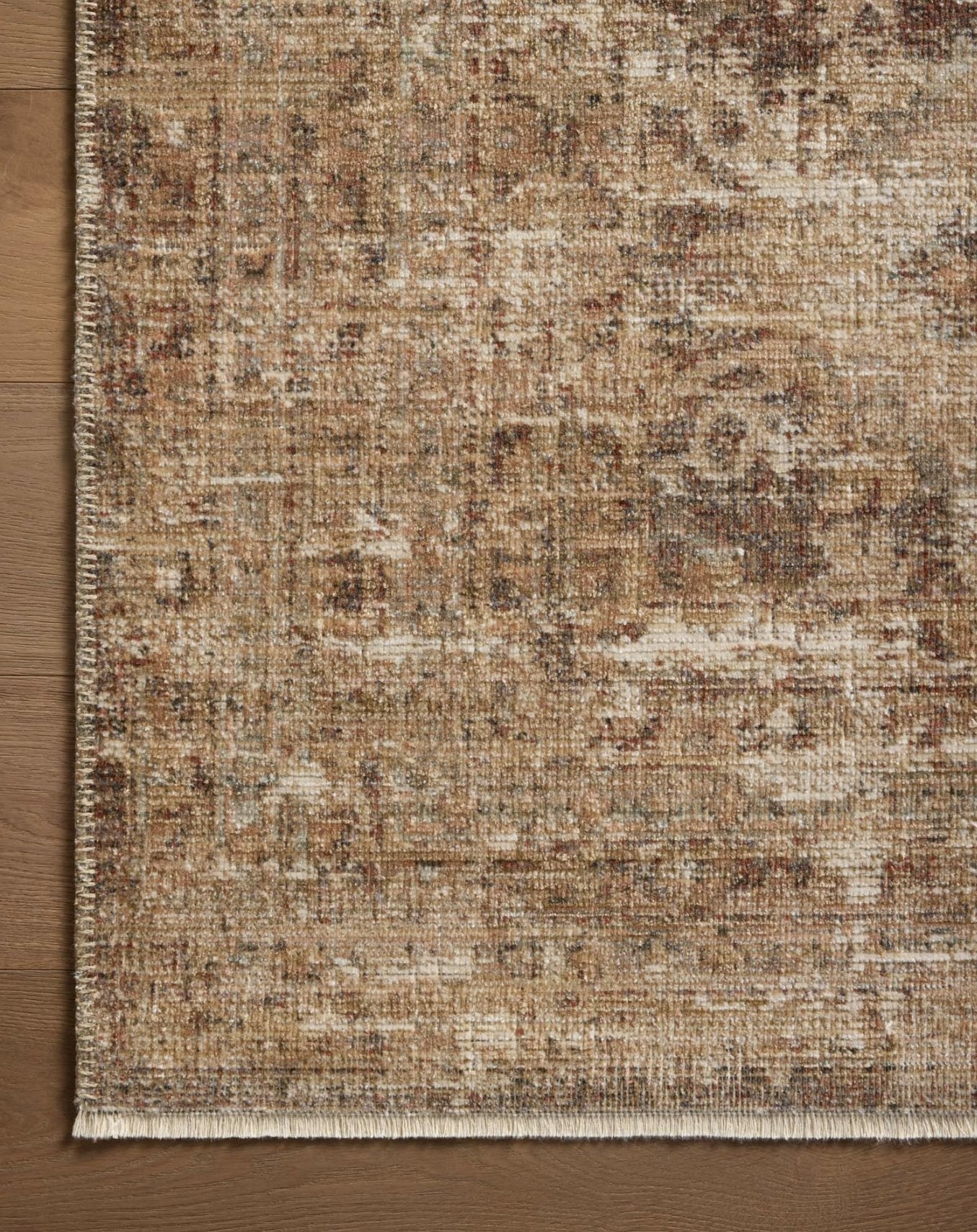 Tapis Heritage couleur écorce/multicolore