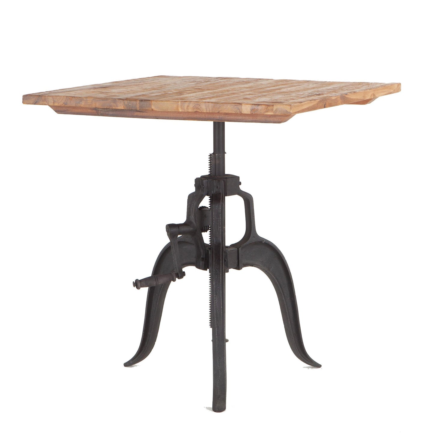 Table de salle à manger réglable style loft industriel