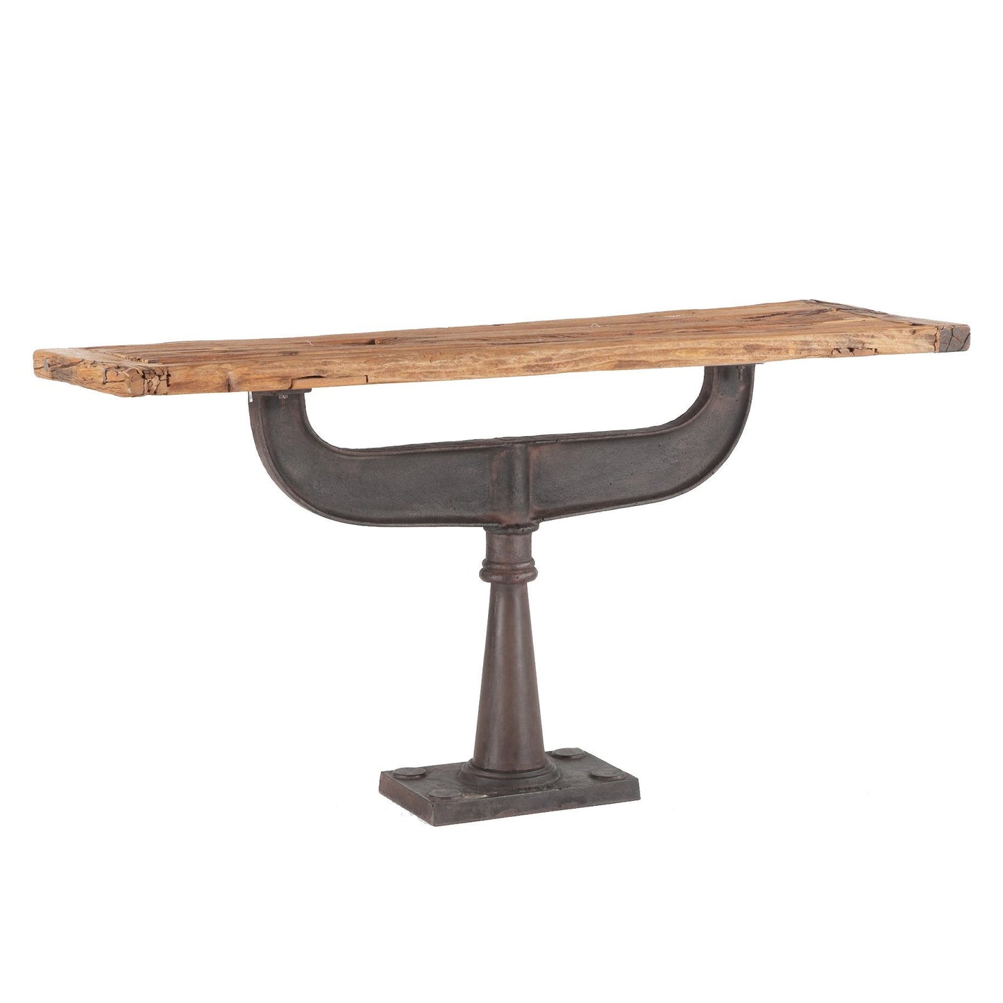 Table console de style loft industriel
