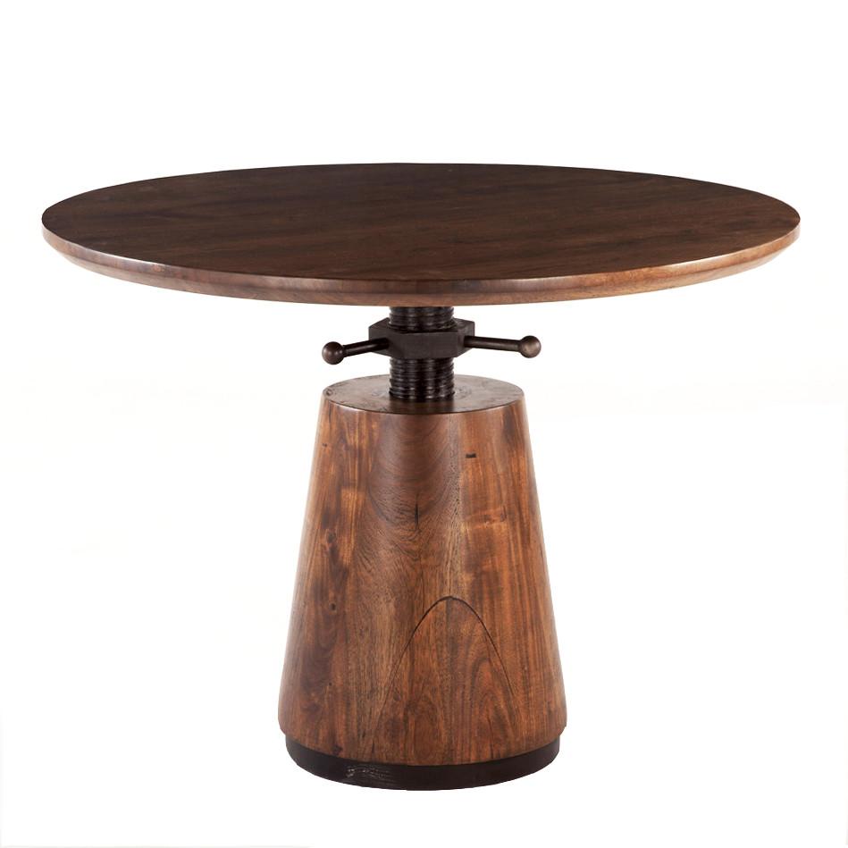 Table industrielle à hauteur réglable