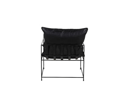 Fauteuil d'appoint en cuir Hagen