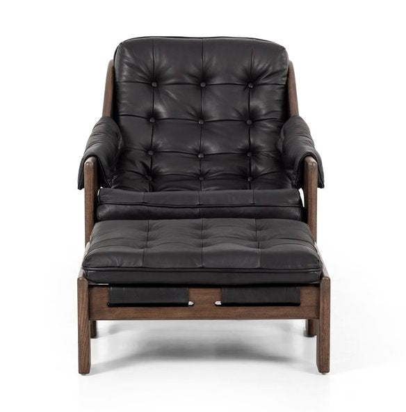 Fauteuil Halston avec ottoman