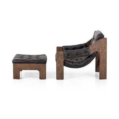 Fauteuil Halston avec ottoman