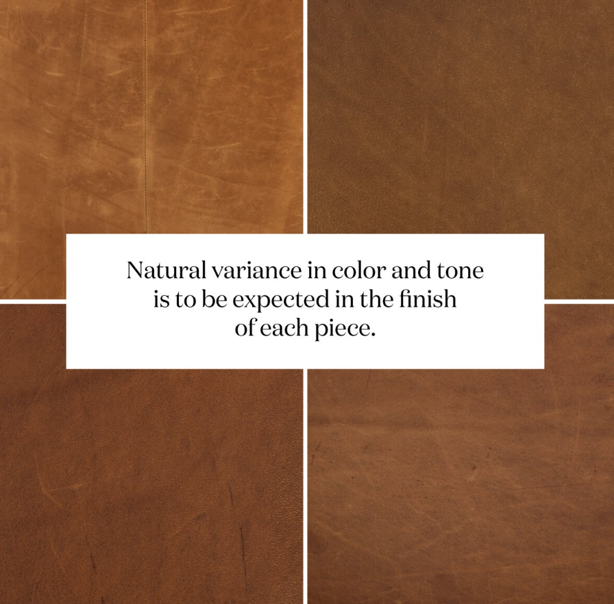 Fauteuil en cuir Halston