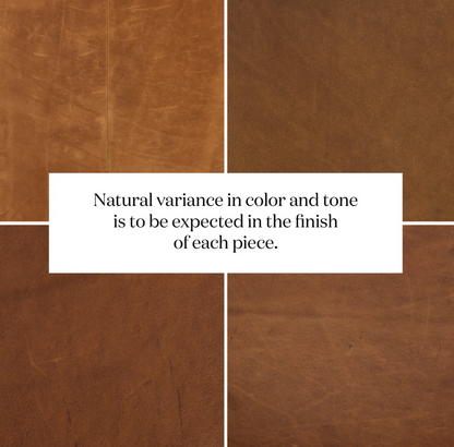 Fauteuil en cuir Halston