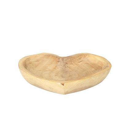 Bol en forme de cœur sculpté à la main