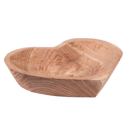 Bol en forme de cœur sculpté à la main