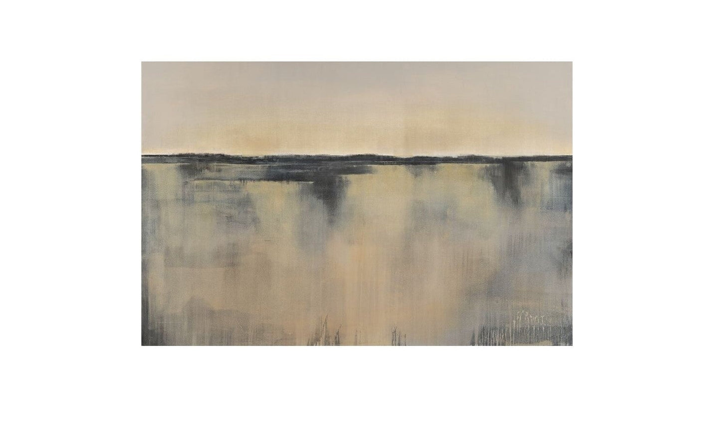 Horizons 1 Art mural abstrait