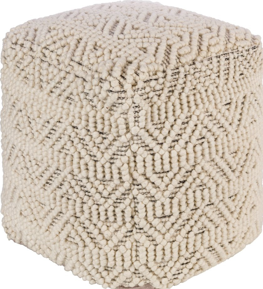 Pouf tissé Hygge
