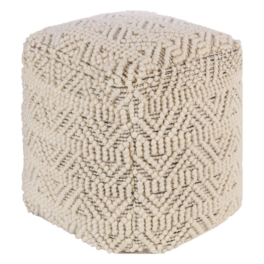 Pouf tissé Hygge