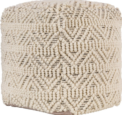 Pouf tissé Hygge
