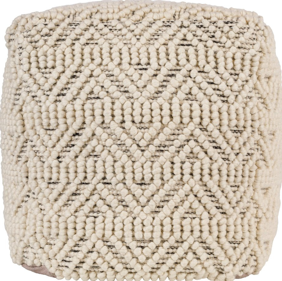 Pouf tissé Hygge