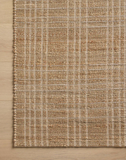 Tapis Judy de Chris Loves Julia X Loloi, coloris naturel/crème