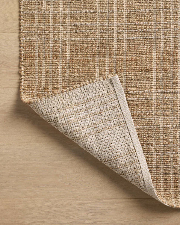 Tapis Judy de Chris Loves Julia X Loloi, coloris naturel/crème