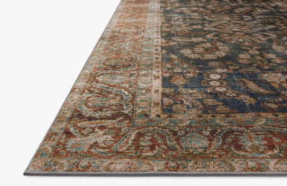 Tapis Chris Loves Julia X Loloi Jules couleur Océan/Épices