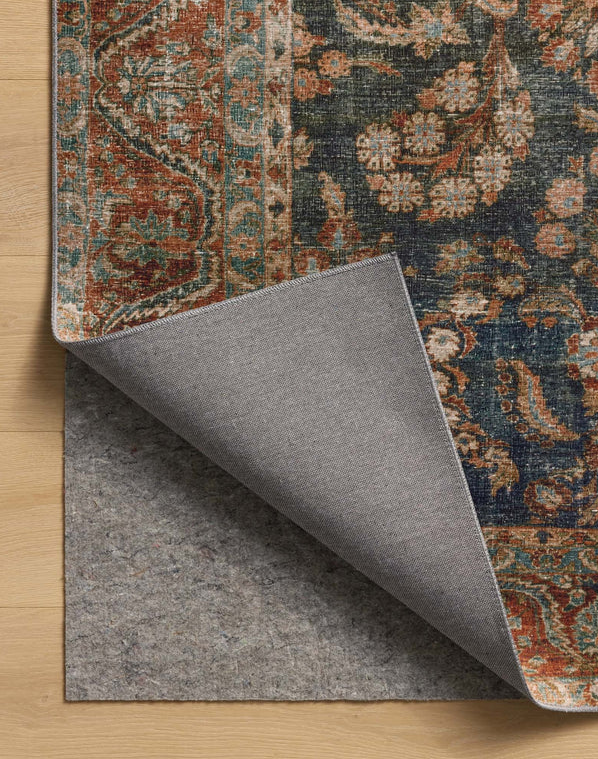 Tapis Chris Loves Julia X Loloi Jules couleur Océan/Épices