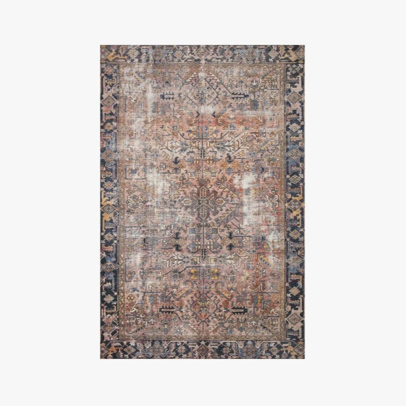 Tapis Chris Loves Julia X Loloi Jules couleur terre cuite/multicolore