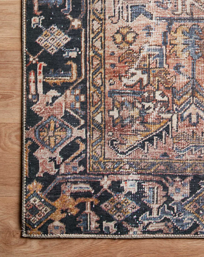 Tapis Chris Loves Julia X Loloi Jules couleur terre cuite/multicolore