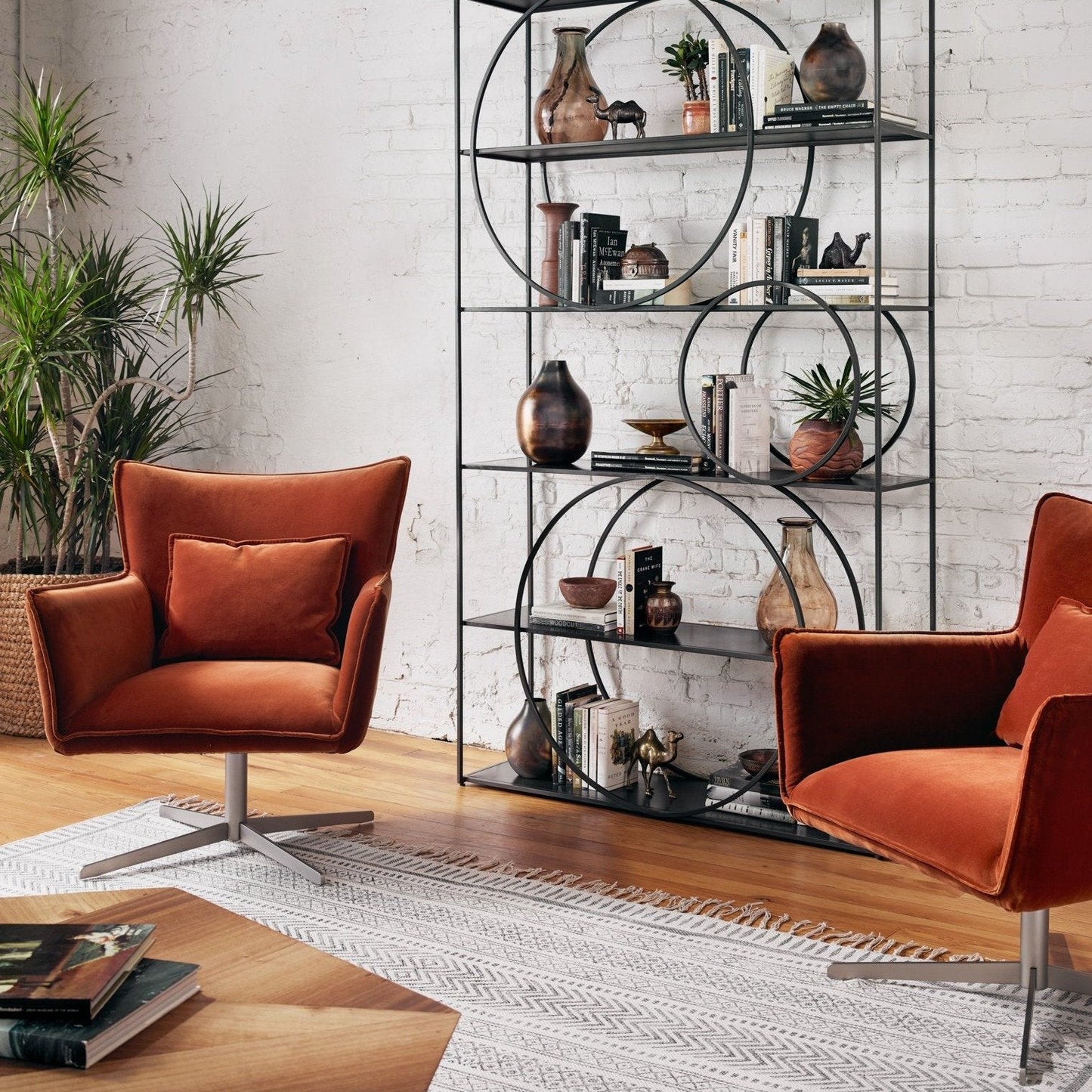 Fauteuil pivotant Jacob