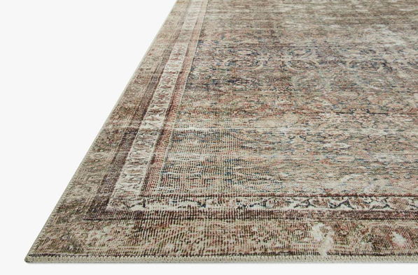 Tapis Chris Loves Julia X Loloi Jules couleur encre/terre cuite