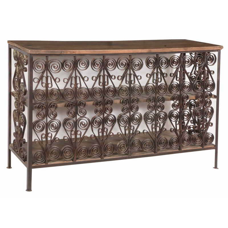 Console de balustrade de balcon vintage