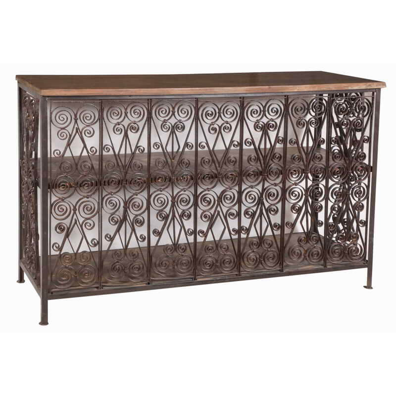 Console de balustrade de balcon vintage