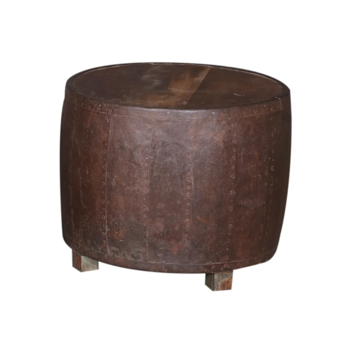 Table basse en fer forgé artisanale