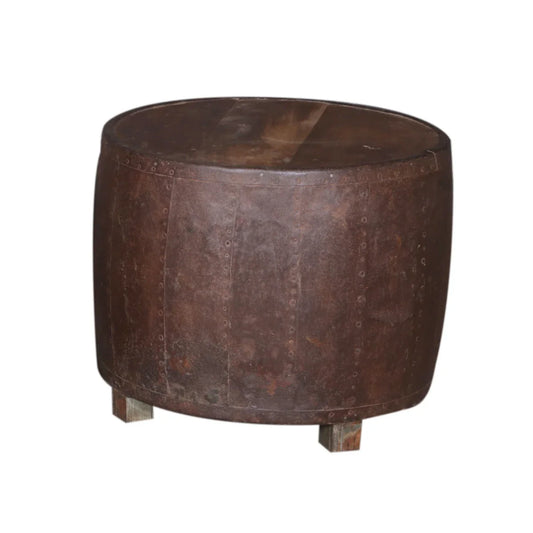 Table basse en fer forgé artisanale