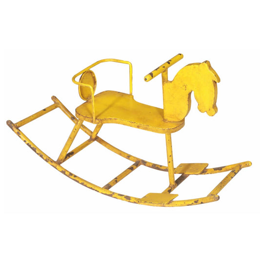 Fauteuil à bascule vintage en fer