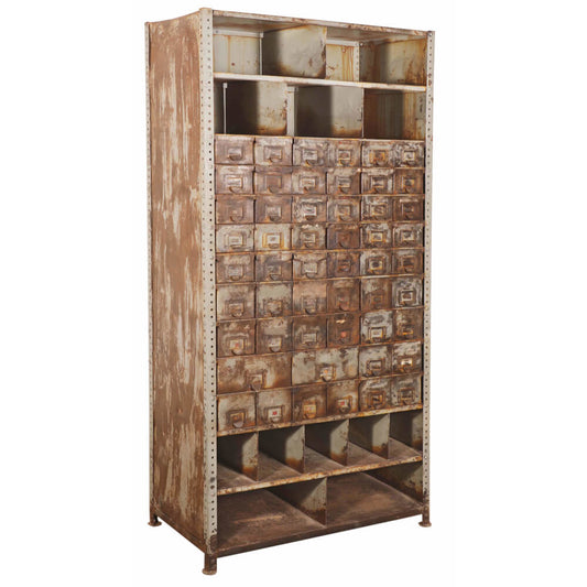 Armoire en fer avec tiroirs