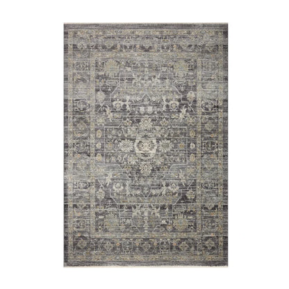 Tapis Jean Stoffer x Loloi Katherine en coloris Midnight/Tobacco