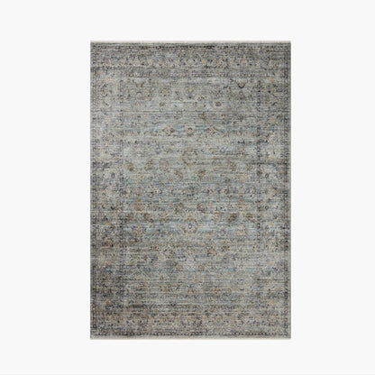 Tapis Jean Stoffer x Loloi Katherine, coloris Océan/Or