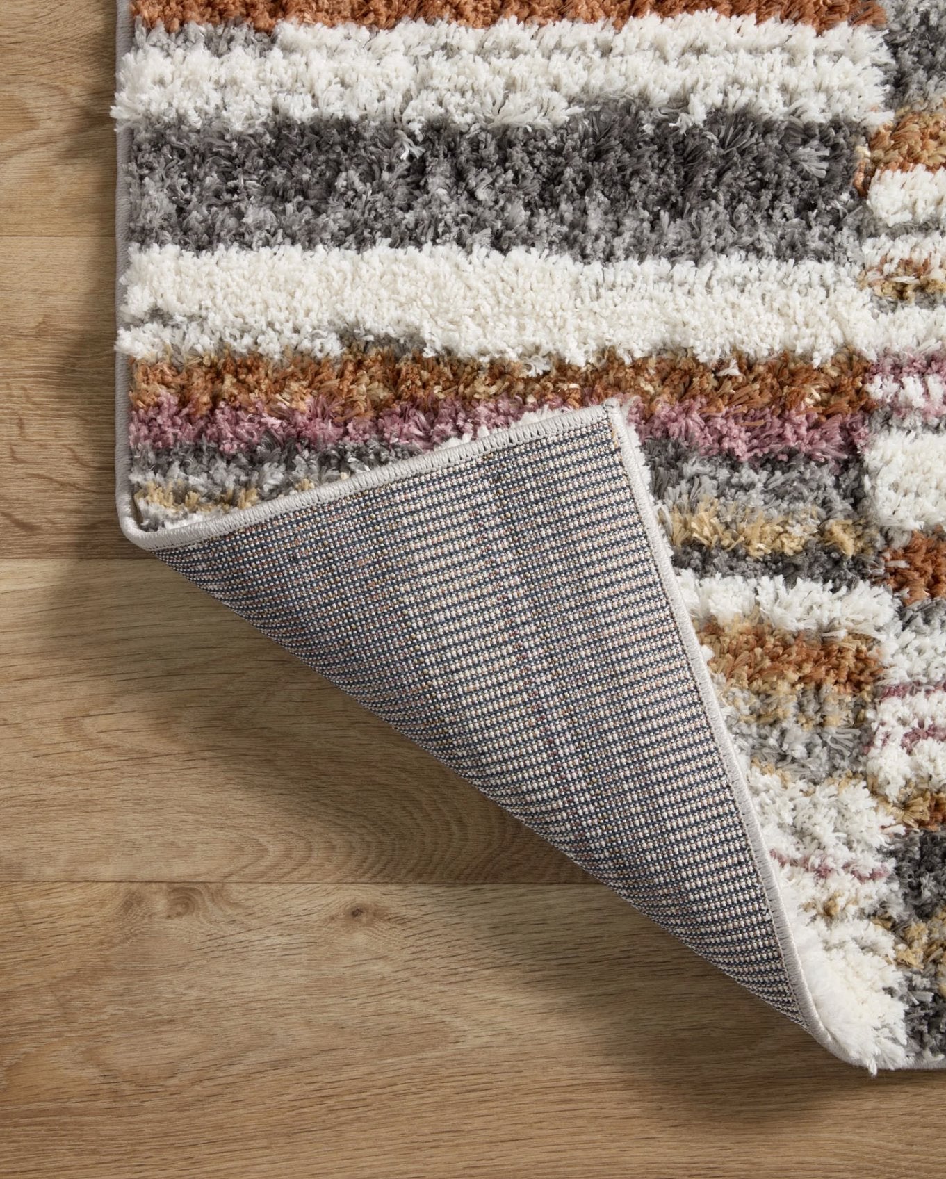 Tapis Levitt couleur ivoire/coucher de soleil