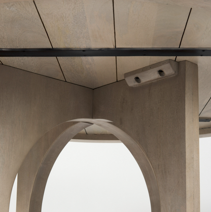 Table de salle à manger ronde Liesl