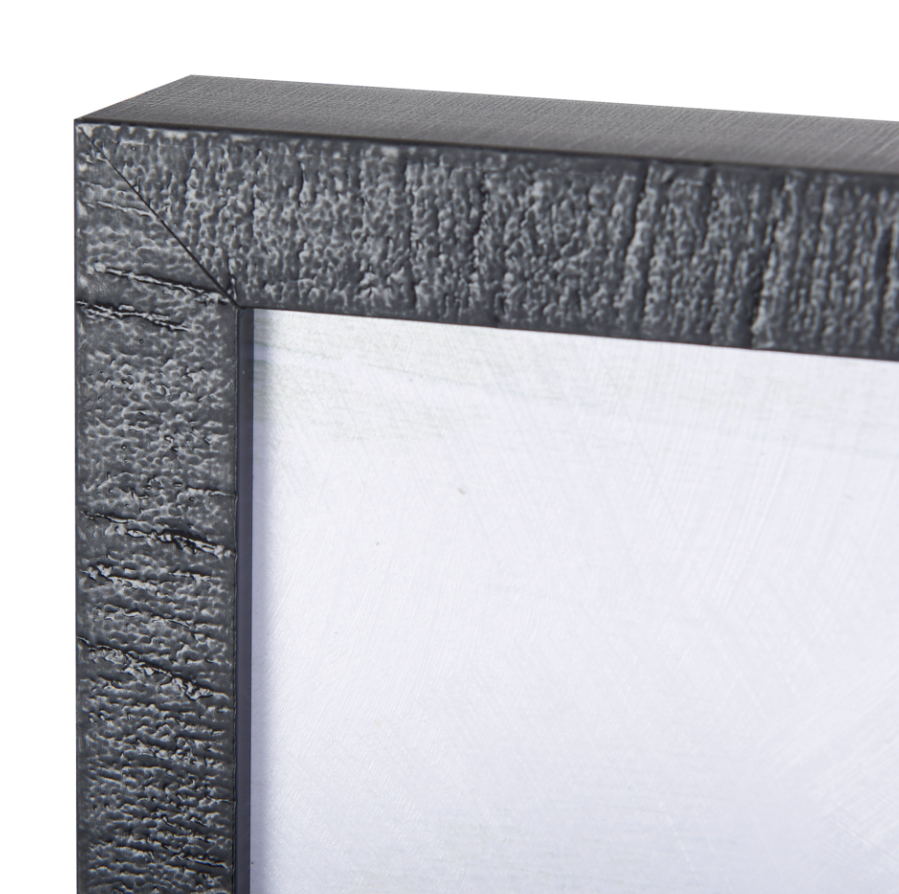 Tableau encadré représentant un paysage solitaire