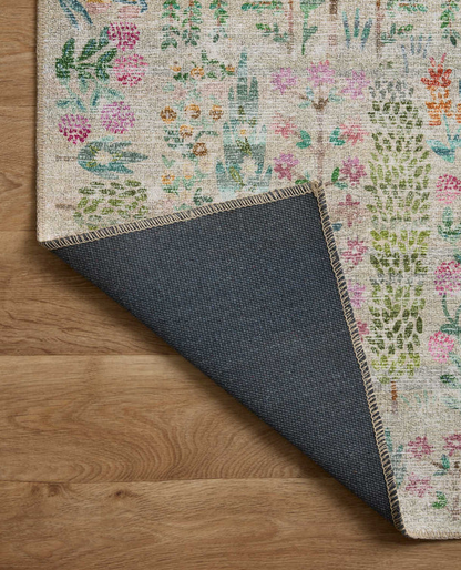 Tapis Rifle Paper Co. X Loloi Maison couleur kaki Grove