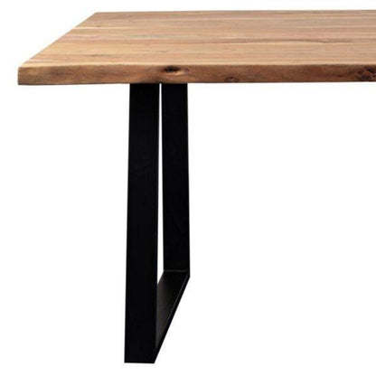 Table à manger en acacia naturel Manzanita